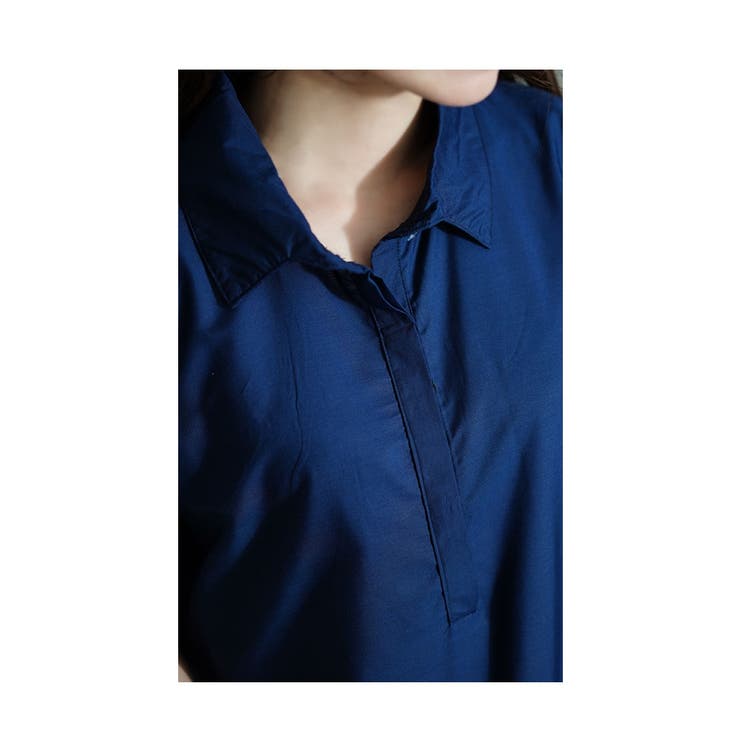 オトナの正統派美人コットンシャツワンピース【7月29日20時販売新作】