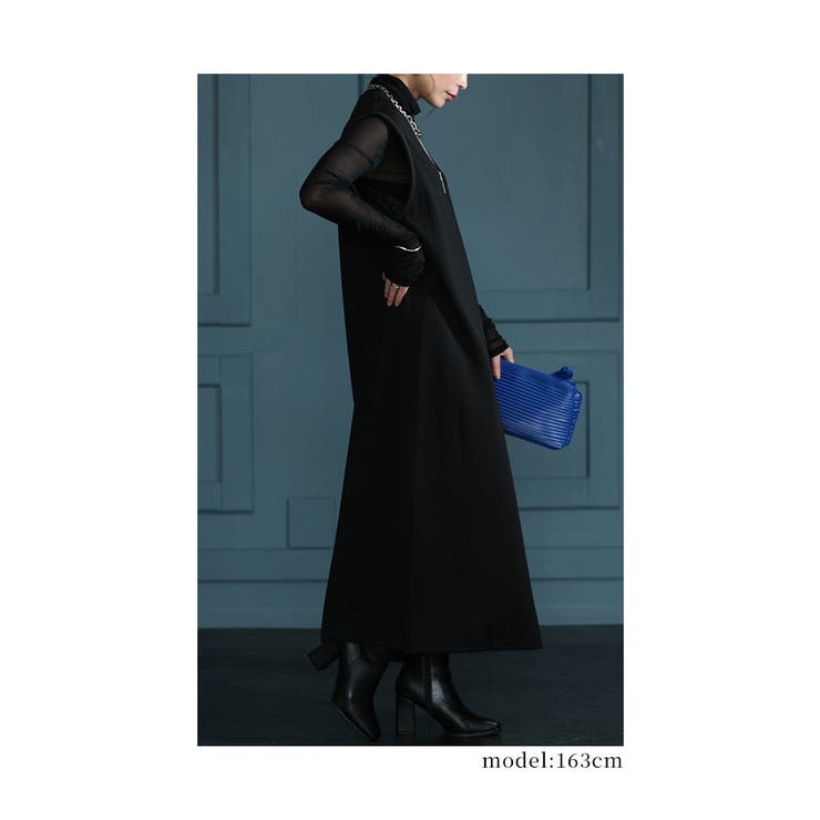 通年楽しめる大人の定番レイヤードワンピース レディース ファッション | Sawa a la mode | 詳細画像13 