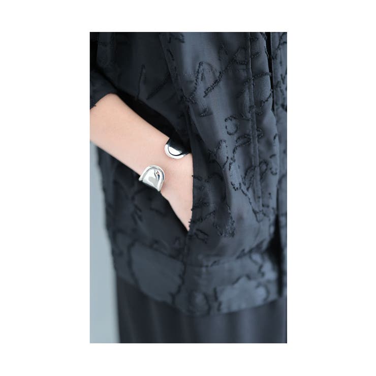 シックな高級感溢れるジャガードシアージャケット レディース ファッション | Sawa a la mode | 詳細画像9 