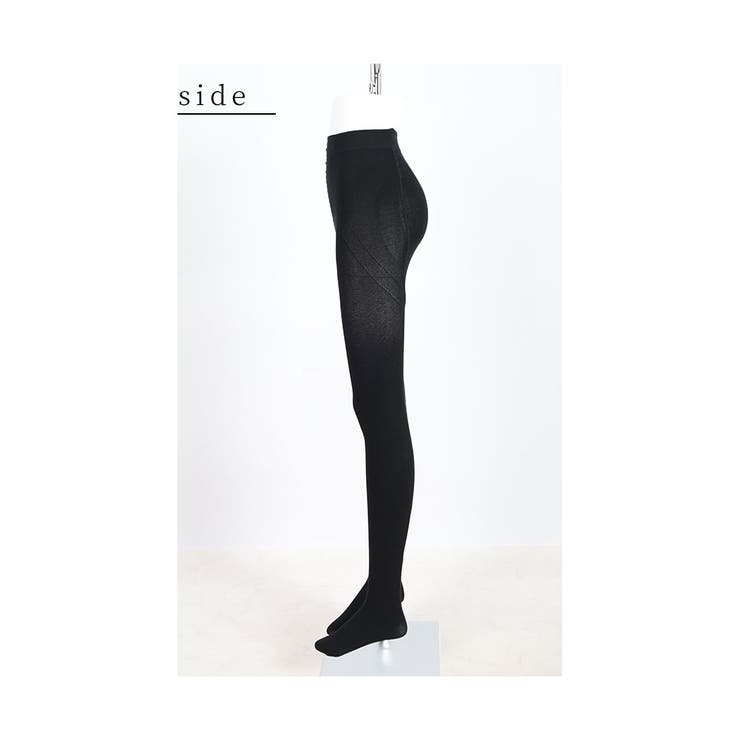 素肌に優しい120デニール綿混やわらか着圧タイツ レディース ファッション | Sawa a la mode | 詳細画像20 