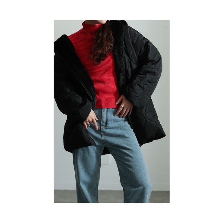 うっとり心地なファー裏地キルティングジャケット レディース ファッション | Sawa a la mode | 詳細画像13 
