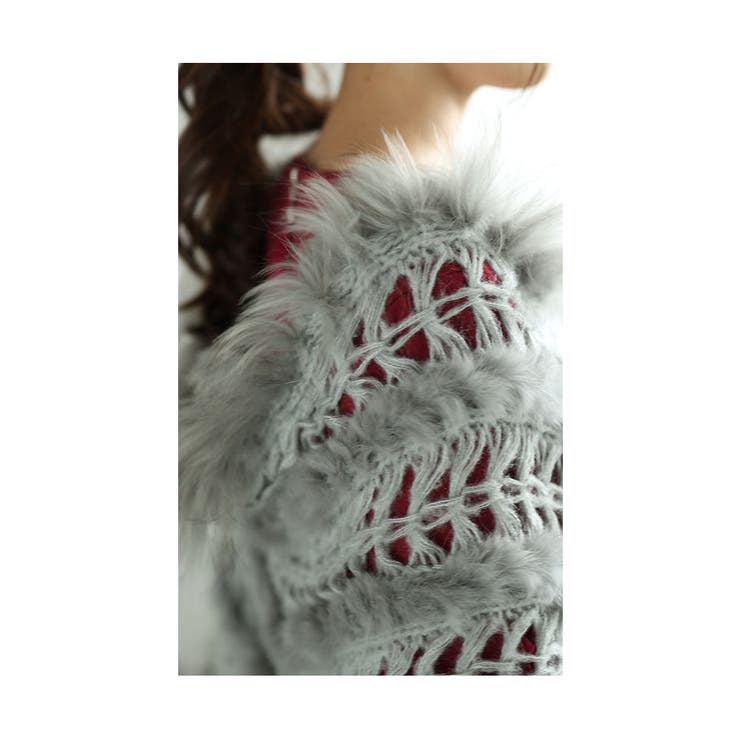 ふわっとエアリーな風合いのファーニットポンチョ レディース ファッション[品番：SLMW0011140]｜Sawa a la mode（サワアラモード  ）のレディースファッション通販｜SHOPLIST（ショップリスト）