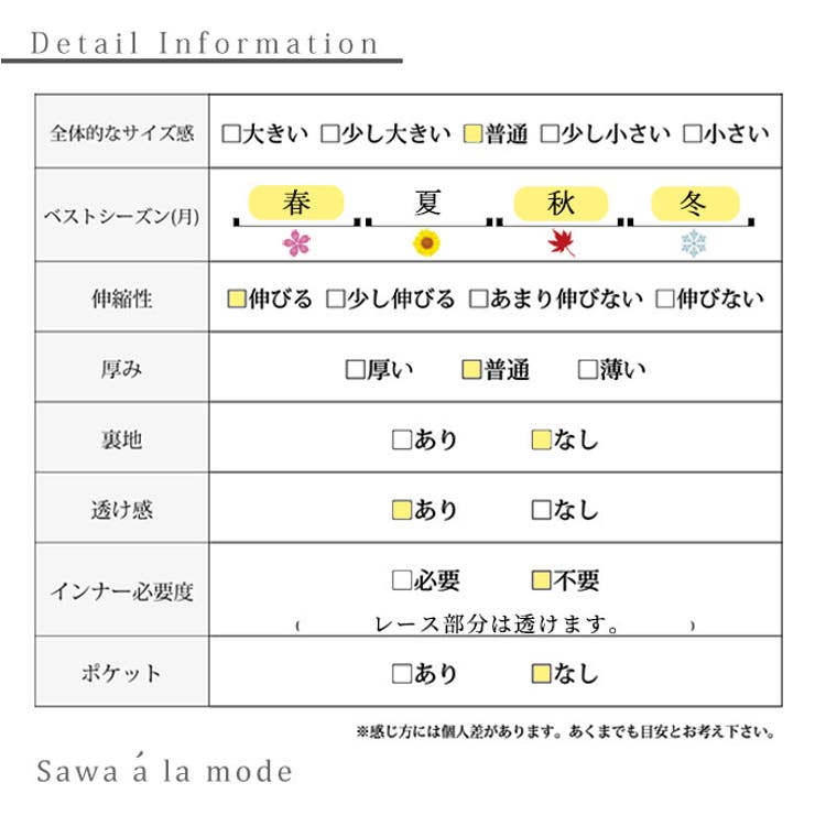 花咲く裾レースのプルオーバートップス【11月30日20時販売新作】