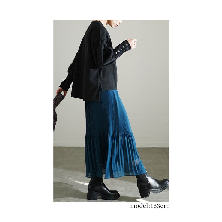 レディを重ねるボリューム袖ニットソー レディース ファッション | Sawa a la mode | 詳細画像8 