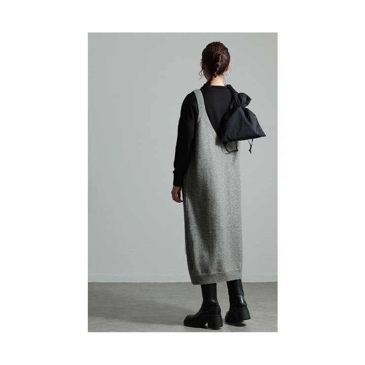 重ねれば若見え叶うニットワンピース レディース ファッション | Sawa a la mode | 詳細画像19 