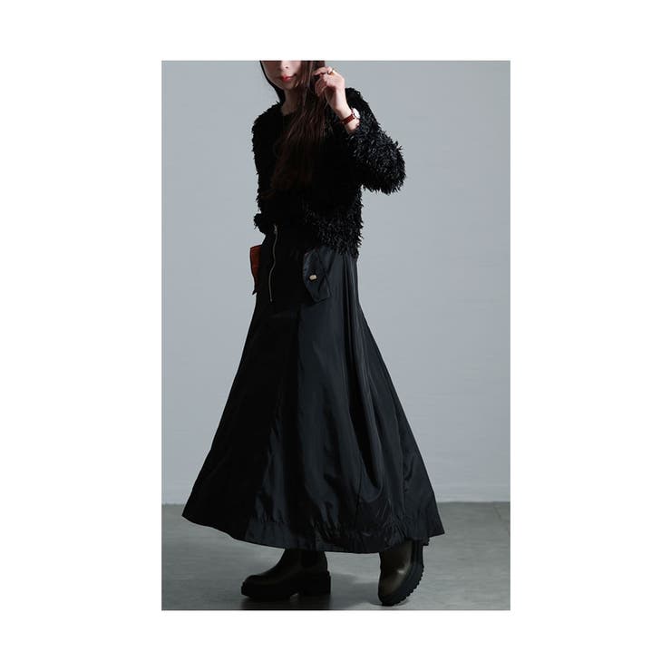 垢抜け大人のミリタリーフレア艶スカート レディース ファッション | Sawa a la mode | 詳細画像18 