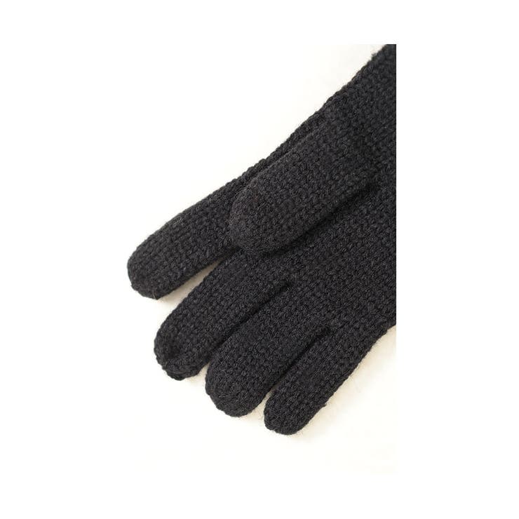 ビジューリボンが煌くニット手袋【12月18日20時販売新作】