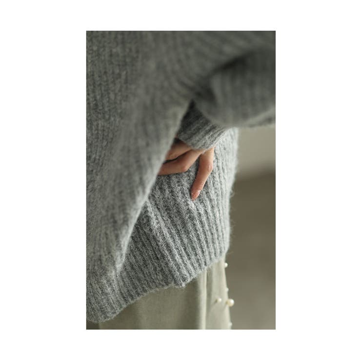 優美な花レースニットトップス【12月18日20時販売新作】