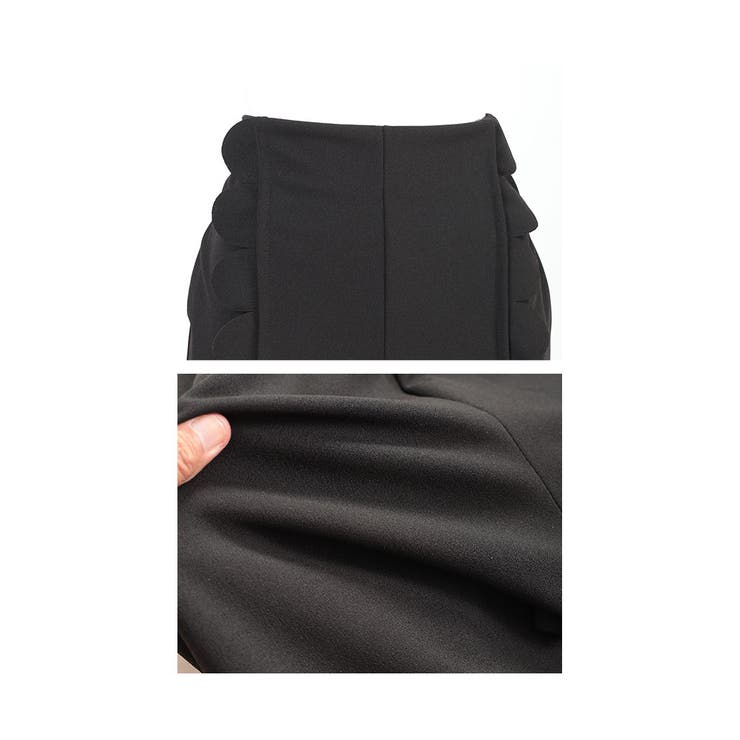 美脚をつくるスカラップラインテーパードパンツ【1月4日20時販売新作】