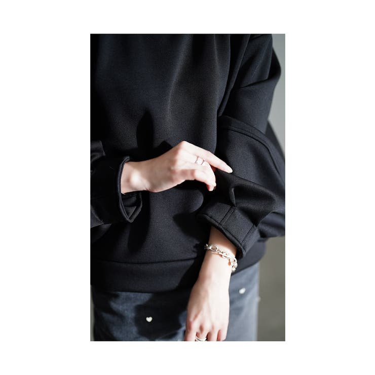 アップデートする裾ZIPスウェットプルオーバー【1月23日20時販売新作】