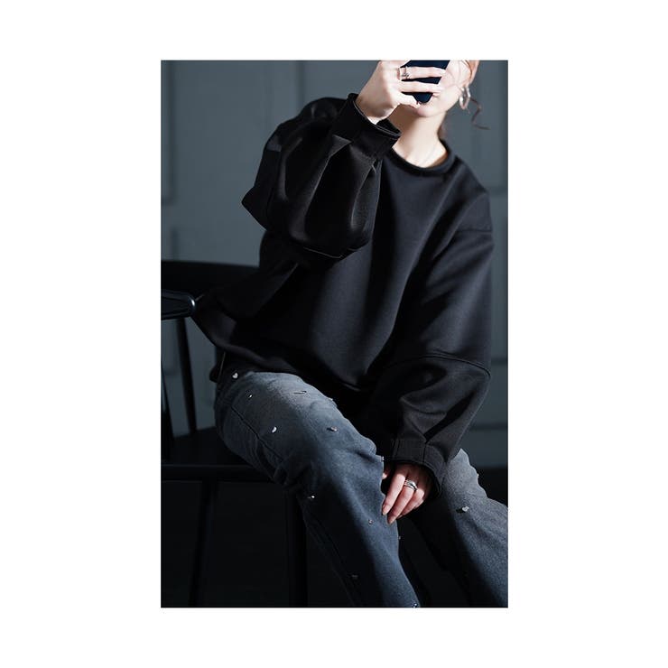 アップデートする裾ZIPスウェットプルオーバー【1月23日20時販売新作】