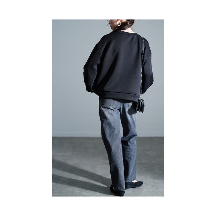 アップデートする裾ZIPスウェットプルオーバー【1月23日20時販売新作】