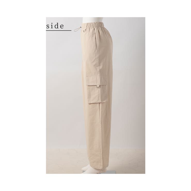 アクティブに大人の垢抜けドロストカーゴパンツ【3月3日20時販売新作】