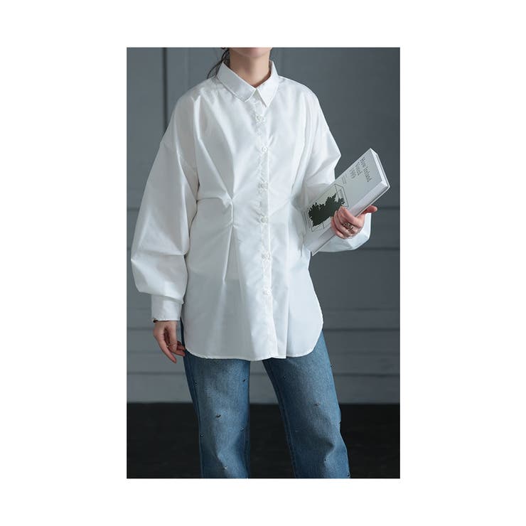 華やか大人レディなボリューム袖タックブラウス レディース ファッション | Sawa a la mode | 詳細画像18 