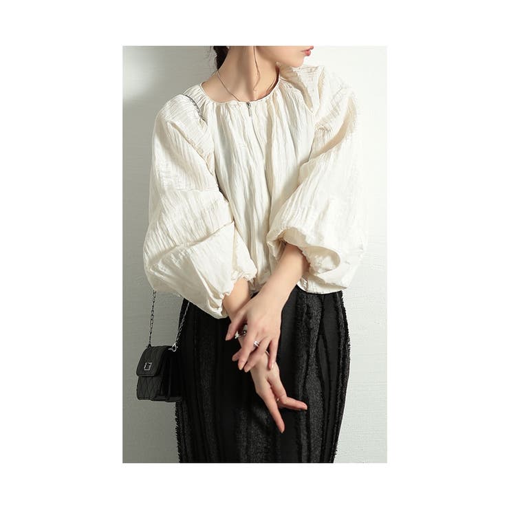 ふんわりシルエットにときめくボリュームジャケット【3月13日20時販売新作】