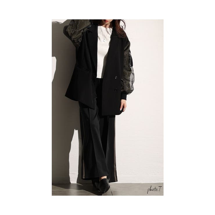 スポーティMIXでこなれるサイドラインパンツ【3月17日20時販売新作】