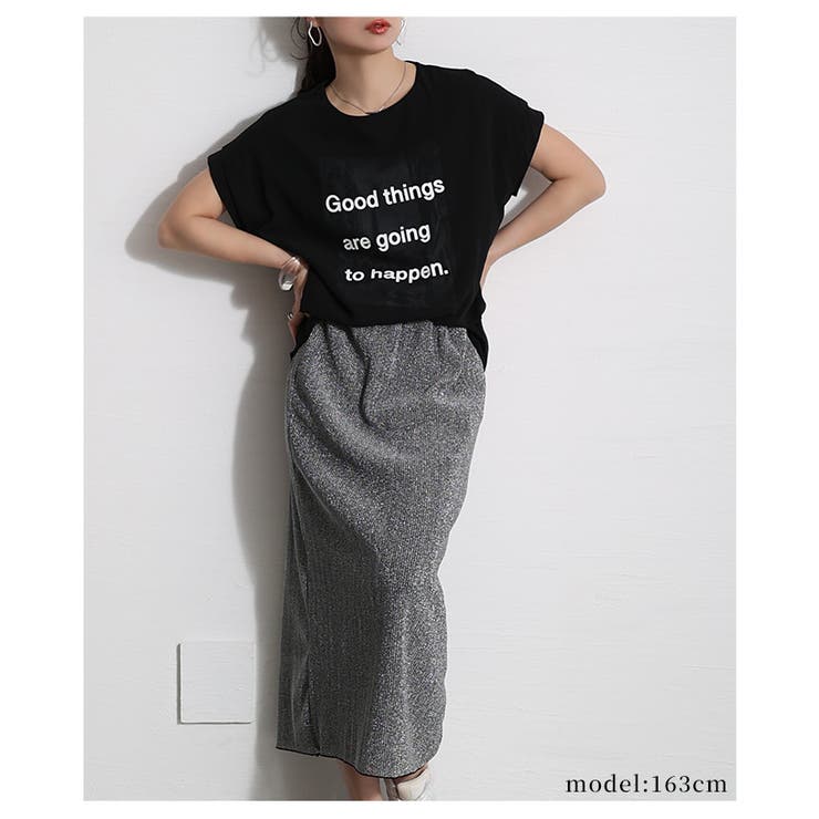 ランクアップする異素材プリントTシャツ【3月20日20時販売新作】