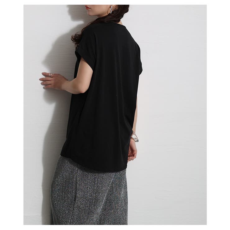 ランクアップする異素材プリントTシャツ【3月20日20時販売新作】