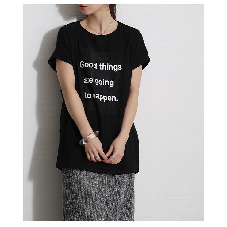 ランクアップする異素材プリントTシャツ【3月20日20時販売新作】
