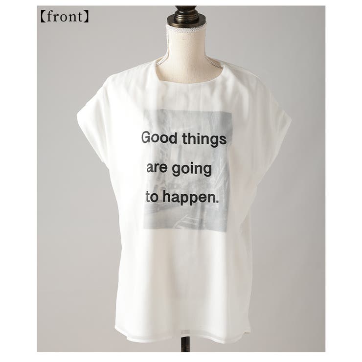 ランクアップする異素材プリントTシャツ【3月20日20時販売新作】