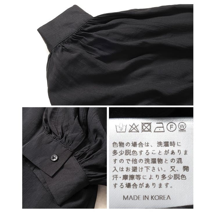 シルエットで魅せるボリューム袖ブラウス【3月31日20時販売新作】