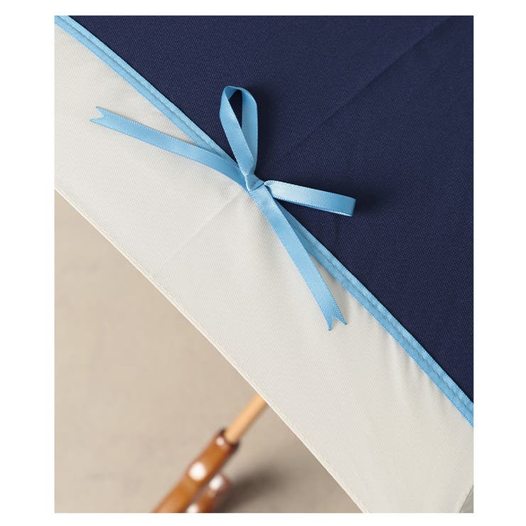 UVカット99.9%リボンモチーフ晴雨兼用日傘　【5月3日20時販売新作】