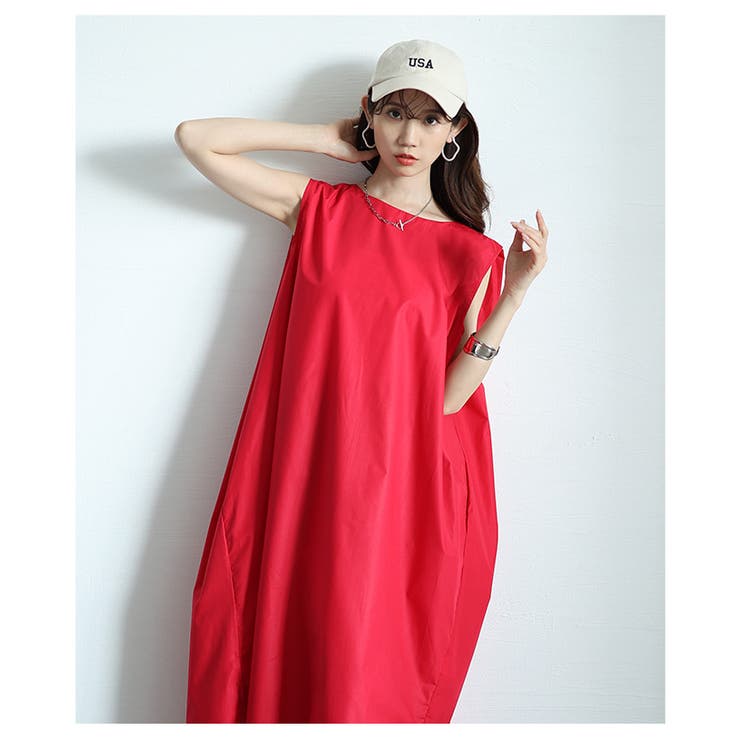 気分を盛り上げる大人パレットゆったりワンピース【5月5日20時販売新作】