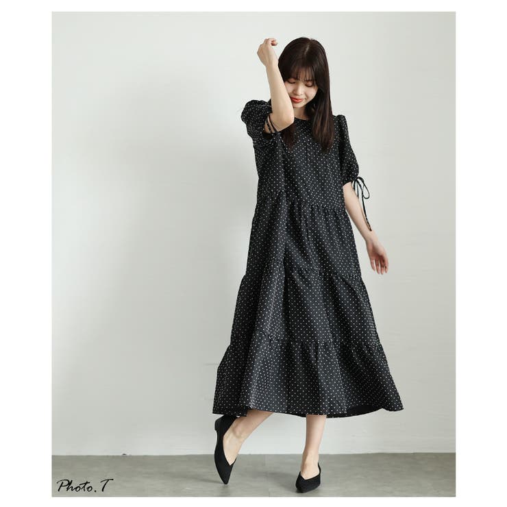 ふんわり甘めな大人のティアードワンピース【5月10日20時販売新作】