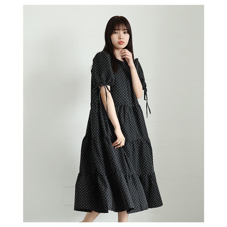 ふんわり甘めな大人のティアードワンピース【5月10日20時販売新作】