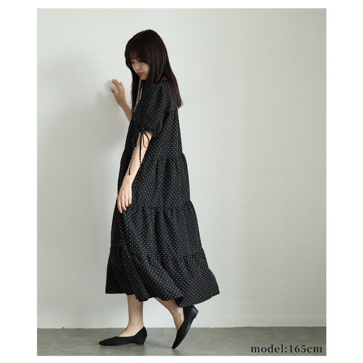 ふんわり甘めな大人のティアードワンピース【5月10日20時販売新作】