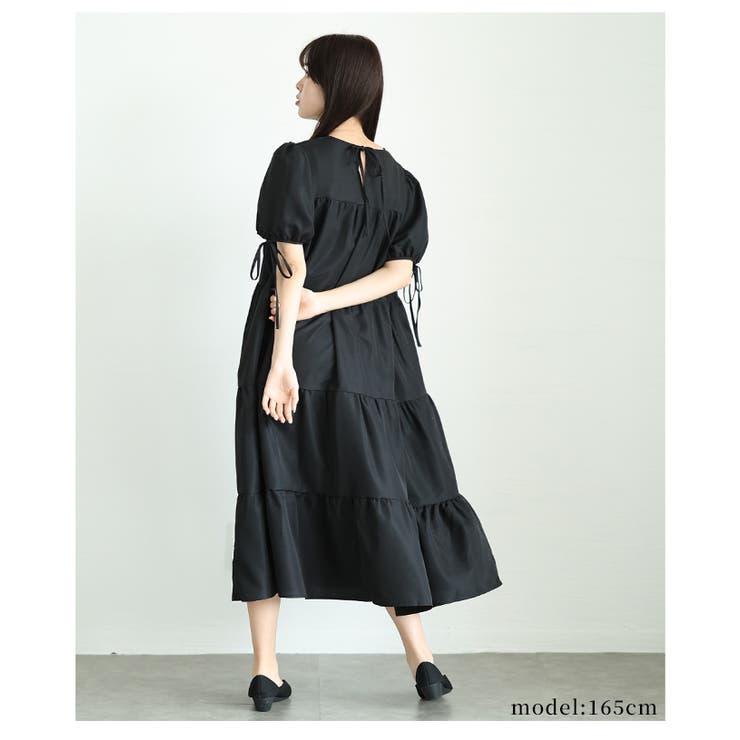 ふんわり甘めな大人のティアードワンピース【5月10日20時販売新作】