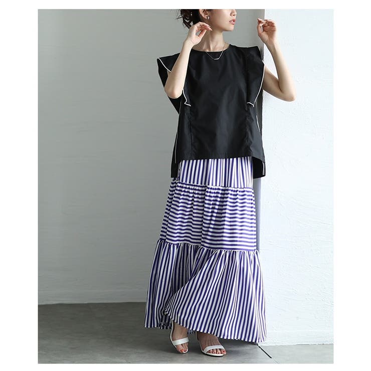 ほんのり甘めなフレアスリーブトップス レディース ファッション | Sawa a la mode | 詳細画像2 