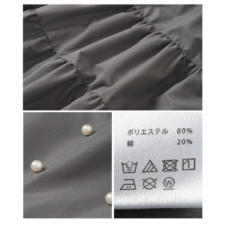 パールが煌めくノースリーブティアードワンピース【5月26日20時販売新作】