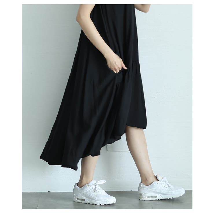 ふわりと躍るバブルヘムフィッシュテールワンピース【5月29日20時販売新作】
