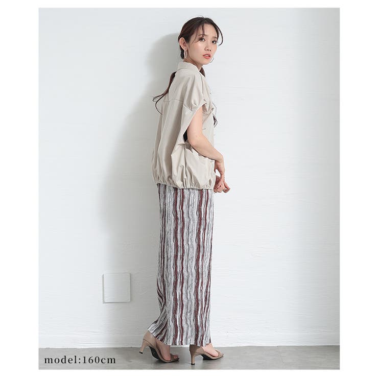 シルエットで差をつける大人の抜け感バルーンシャツブラウス レディース ファッション | Sawa a la mode | 詳細画像7 