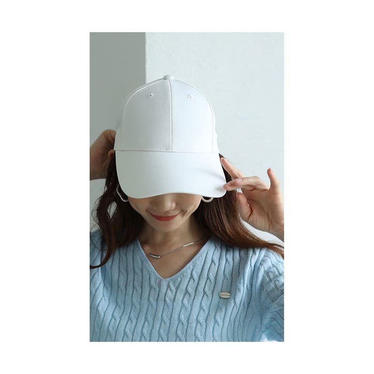 しっかり日差しを防げる大人のシンプルキャップ【6月30日20時販売新作】