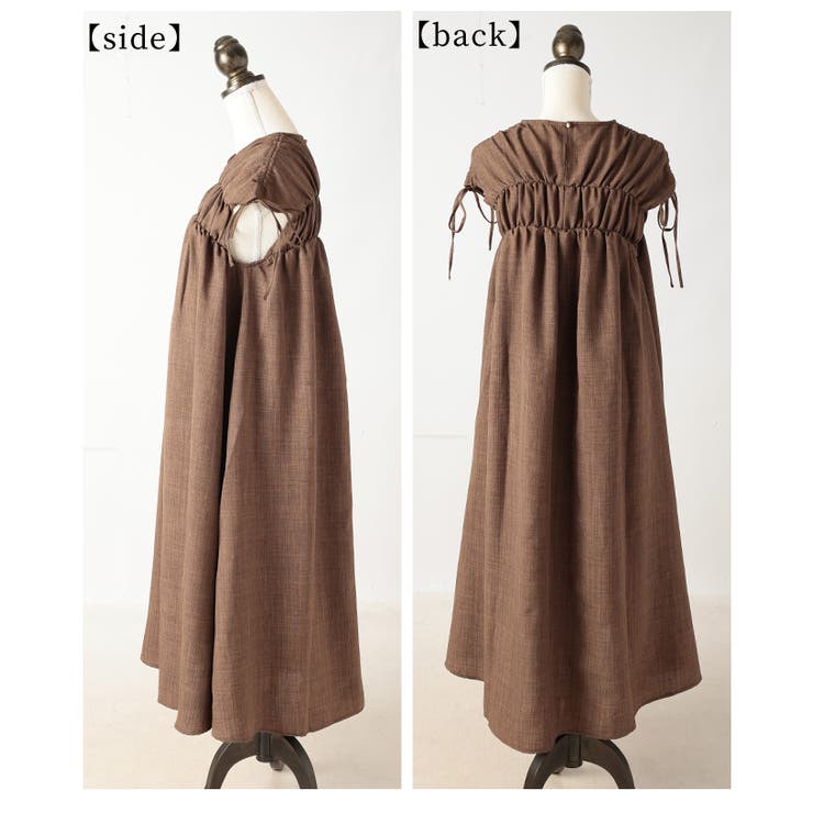 冬新作 スラブツイードビスチェ見えシャーリングノースリワンピース レディース ファッション ワンピース ブラウン 茶 夏服 大人可愛い 20代 30代 40代 レディースファッション カジュアル 体型カバー おしゃれ きれいめ ママ サワアラモード sawaalamode aldt-317r3990 スラブツイードビスチェ見えシャーリングノースリワンピース