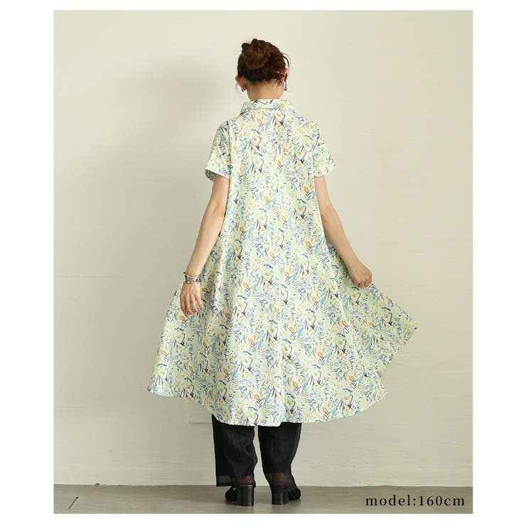 アルチビオ AICHIVIO ワンピース 40M爽やか水玉×清涼素材夏映えコーデ 清水夏姫｜OZOCのワンピース/ドレスを使ったコーディネート - WEAR