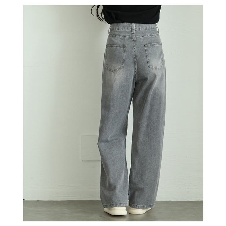 洗練度高まる色合いとヴィンテージムードでこなれるルーズデニムパンツ レディース … | Sawa a la mode | 詳細画像5 