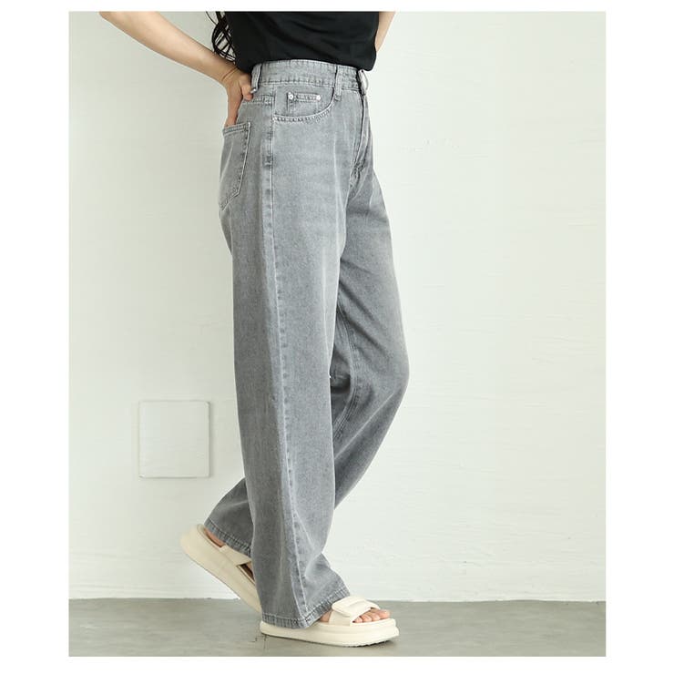 洗練度高まる色合いとヴィンテージムードでこなれるルーズデニムパンツ レディース … | Sawa a la mode | 詳細画像16 