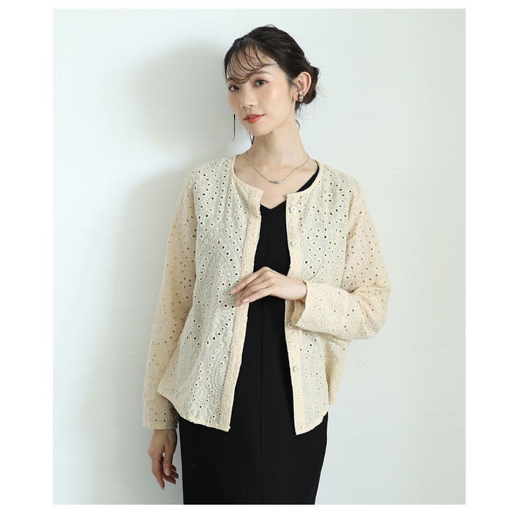 刺繍で描いたエアリーな風合いを纏うコットンブラウス レディース ファッション | Sawa a la mode | 詳細画像13 