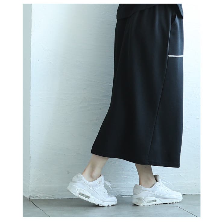 バイカラーラインペンシルスカート【8月25日20時販売新作】