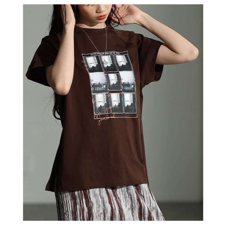 多機能グラフィックプリントTシャツ【8月27日20時販売新作】