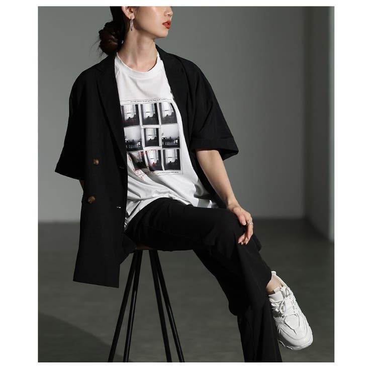 多機能グラフィックプリントTシャツ【8月27日20時販売新作】