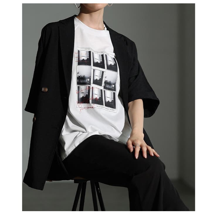 多機能グラフィックプリントTシャツ【8月27日20時販売新作】