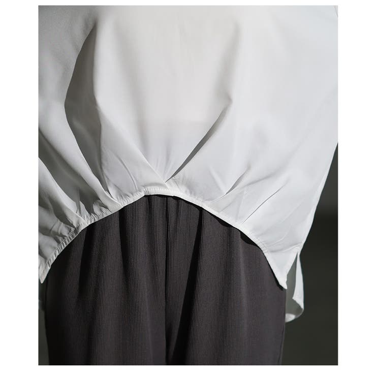 目を惹く存在感を生む裾タック変形シルエットブラウス レディース ファッション | Sawa a la mode | 詳細画像20 
