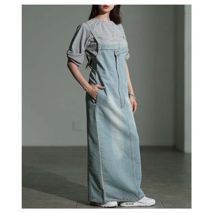 大人カジュアルの新定番アシンメトリーデニムジャンパースカート レディース | Sawa a la mode | 詳細画像17 