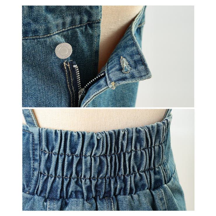 大人カジュアルの新定番アシンメトリーデニムジャンパースカート レディース | Sawa a la mode | 詳細画像23 