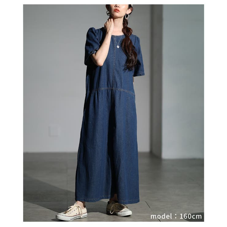 大人カジュアルに着こなせるロングデニムワンピース レディース ファッション | Sawa a la mode | 詳細画像12 