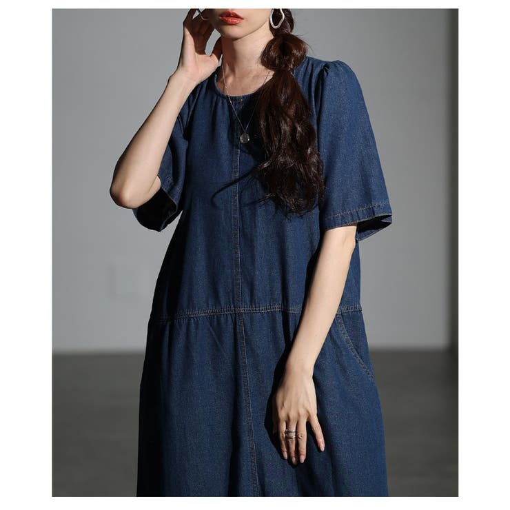 大人カジュアルに着こなせるロングデニムワンピース レディース ファッション | Sawa a la mode | 詳細画像19 